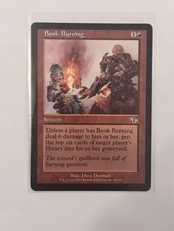 Book Burning - Sorcery - Magic the Gathering - Image 1