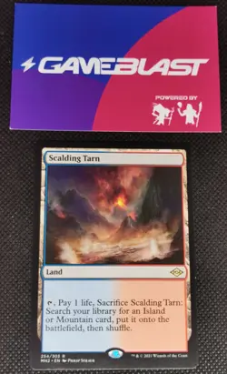 MTG Scalding Tarn Modern Horizons 2 MH2 Rare Blue Red Fetch Land Modern Magic NM - Image 1