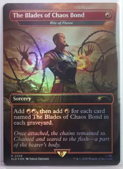 The Blades of Chaos Bond [New, Near Mint] *Foil* {God of War - Greek SLD} - Image 1