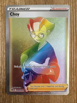 Choy - 200/189 - Pokemon Astral Radiance Sword & Shield Secret Rare Card NM - Image 1