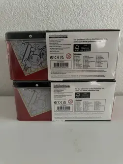 Pokemon 25th Anniversary Celebrations Collector’s Chest Lunch Box Lot Of 2 - Image 2