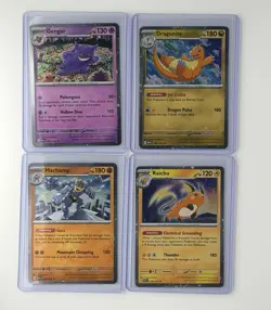 Pokemon 151 Sam’s Club Mini Tin Bundle Set of 4 Cosmos Holo Promos (Promos only) - Image 1