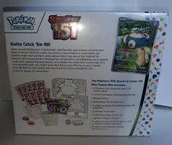 Pokemon 151 Elite Trainer Box Pokemon TCG Scarlet & Violet 151 ETB NEW SEALED - Image 3