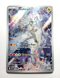 Pokemon TCG N's Reshiram 167/159 Illustration Rare SV09 Journey Together JTG - Image 2