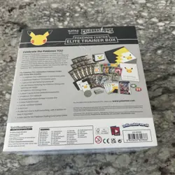 Pokemon TCG: Celebrations Pokemon Center Elite Trainer Box New Factory Sealed - Image 3