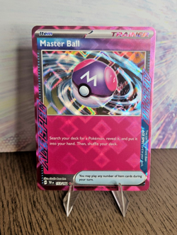 Master Ball 153/162 Temporal Forces ACE SPEC Trainer Holo Pokemon NM - Image 1