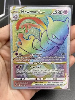 Mewtwo VSTAR (Secret) 079/078 Pokemon GO Holo - Image 3