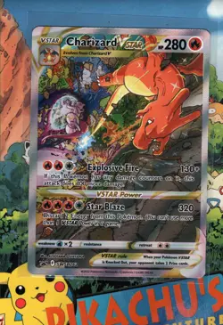 Pokemon TCG Charizard VSTAR SWSH262 Promo UPC NM/M - Image 1