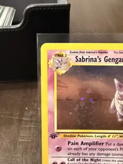 Sabrina's Gengar 014/132 Gym Heroes Holo 1st Edition Pokemon TCG - Image 2