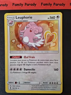 Leuphorie HOLO 102/145 Carte Pokemon Rare SL2 Gardiens Ascendants Francais - Image 1
