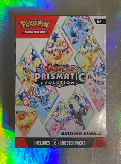 Pokemon Scarlet & Violet Prismatic Evolutions Booster Bundle Box ✅ New & Sealed - Image 1
