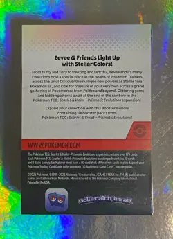 Pokemon Scarlet & Violet Prismatic Evolutions Booster Bundle Box ✅ New & Sealed - Image 2
