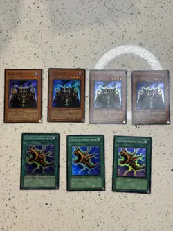 Yugioh Starter Deck Kaiba Super Rare Holo Lot Damaged Unlimited - Image 1