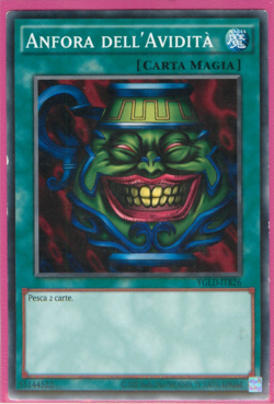 ANFORA DELL'AVIDITA • (Pot Of Greed) • Comune • YGLD ITB26 • Unl • Yugioh! - Image 1
