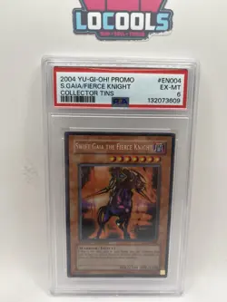 2004 Yugioh Swift Gaia the Fierce Knight CT1-EN004 Limited Edition - PSA 9 MINT - Image 1