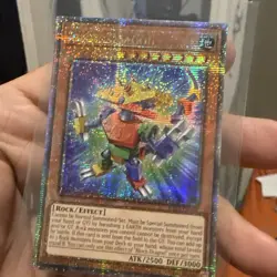 Yugioh Block Dragon Quarter Century Secret Rare RA04-EN268 - Image 1