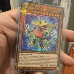 Yugioh Block Dragon Quarter Century Secret Rare RA04-EN268 - Image 3