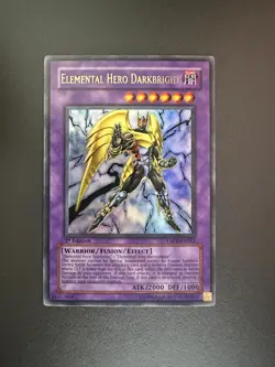 Elemental Hero Darkbright TAEV-EN042 Ultra Rare 1st Edition NM Yugioh - Image 1