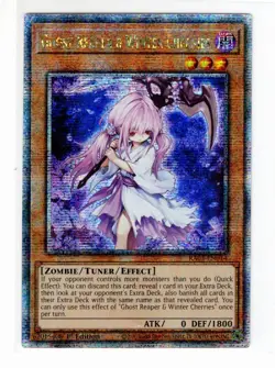 Yugioh! Ghost Reaper & Winter Cherries - RA03-EN014 -Quarter Century Secret Rare - Image 1