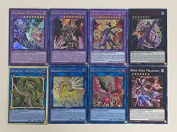 Yugioh Dark Magician Deck Girl Red-Eyes Dark Dragoon Dragon Anaconda - Free Pack - Image 1