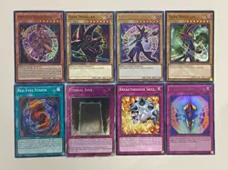 Yugioh Dark Magician Deck Girl Red-Eyes Dark Dragoon Dragon Anaconda - Free Pack - Image 2
