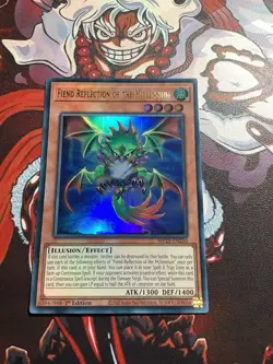 Yugioh Fiend Reflection of the Millennium MP25-EN210 Ultra Rare 1st Edition - Image 1