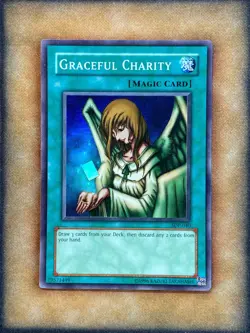 Yugioh Graceful Charity SDP-040 Super Rare VLP - Image 1