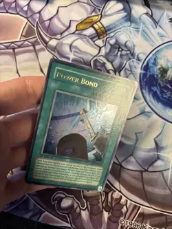 Power Bond Yu-Gi-Oh TCG Card CRV-EN037 Ultra Rare Holo 1st Ed LP/MP (WNU) - Image 4