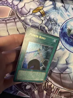 Power Bond Yu-Gi-Oh TCG Card CRV-EN037 Ultra Rare Holo 1st Ed LP/MP (WNU) - Image 5