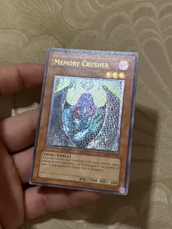 YUGIOH Memory Crusher SOI-EN029 Ultimate Rare Unlimited NA Enhanced NM - Image 2