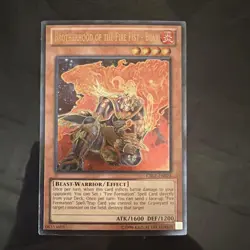 Yugioh! LP Brotherhood of the Fire Fist - Bear - CBLZ-EN024 - Ultimate Rare - Un - Image 1