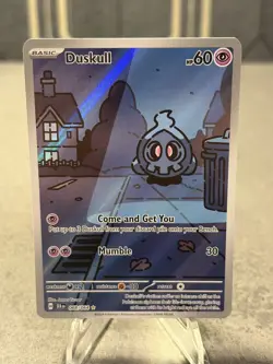 Pokemon TCG Duskull Shrouded Fable Illustration Rare Card 068/064 NM Condition - Image 1