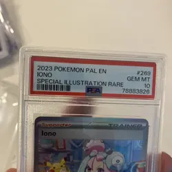 PSA 10 Iono 269/193 PAL Paldea Evolved English 2023 Pokemon Card - Image 3