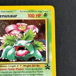 Venusaur 13 Black Star Promo Holo Rare Pokemon Card - Image 3