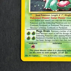 Venusaur 13 Black Star Promo Holo Rare Pokemon Card - Image 5
