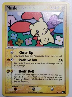PROMO Plusle 13/17 NM - 2004 POP SERIES 1 Pokemon Card - $2 Combined Shipping - Image 1