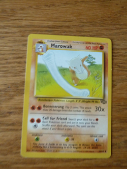 Marowak 39/64 - Unlimited Edition Pokemon Card Jungle Set 1999 WOTC - NM/M - Image 1