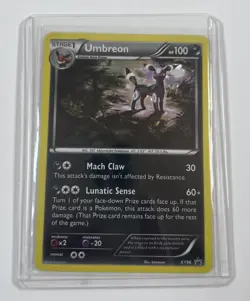 Pokemon TCG Umbreon XY96 XY Black Star Promo Holo Foil Card LP - Image 1