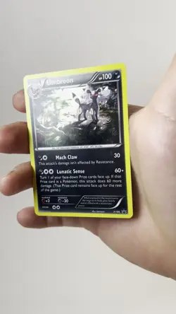 Pokemon TCG Umbreon XY96 XY Black Star Promo Holo Foil Card LP - Image 2