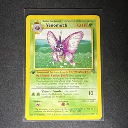 Pokemon TCG Venomoth Jungle 29/64 1st Edition Non-Holo Rare Card - Image 1