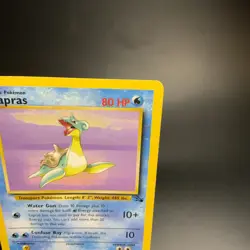 Lapras - 25/62 - Non Holo Rare - Fossil LP Vintage Pokemon Card WOTC 1999 - Image 3