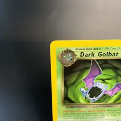 Dark Golbat 24/82 Team Rocket Regular Non-holo LP Vintage Pokemon Card - Image 2