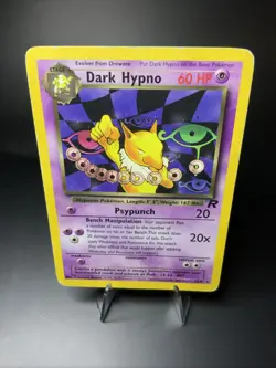 Dark Hypno 26/82 Team Rocket Rare Non-Holo MP Creased Back Vintage Pokemon Card - Image 1