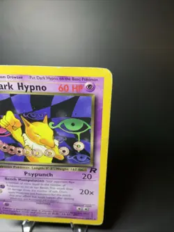 Dark Hypno 26/82 Team Rocket Rare Non-Holo MP Creased Back Vintage Pokemon Card - Image 4