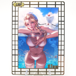 Elsa - Random #/200 - Limited Edition Gold Metal Card - Goddess Story - Image 1