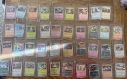 Pokemon Black Bolt White Flare PokeBall Reverse Holo 39 Card Lot - Image 1