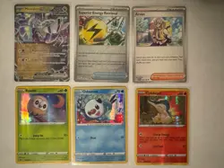 Lot of 30 Holo/Reverse Holo Pokemon Cards + Mini Binder - Image 2