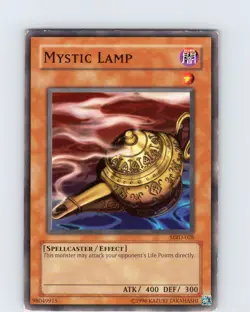 Yu-Gi-Oh TCG Mystic Lamp MRD-028 Unlimited Regular Common Card Played LP - Image 1