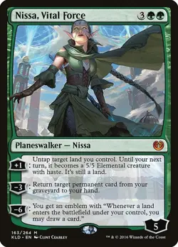 Nissa, Vital Force - Kaladesh | MTG Card - Image 1