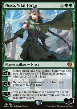 Nissa, Vital Force - Kaladesh | MTG Card - Image 3